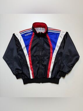 adidas 1996 FFF euro france template full zip track jacket mens medium